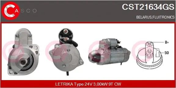 Starter (CST21634GS)