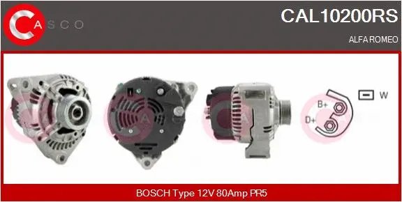 Alternator (CAL10200RS)