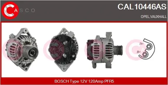 Alternator (CAL10446AS)