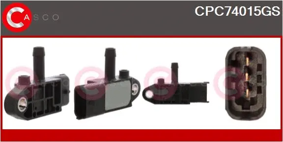 Pressure Converter, exhaust control (CPC74015GS)