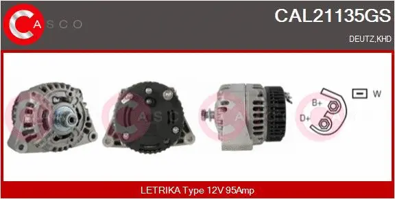 Alternator (CAL21135GS)
