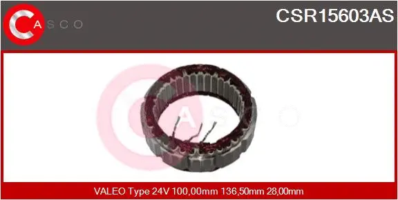 Stator, alternator (CSR15603AS)