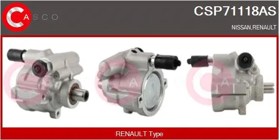 Hydraulic Pump, steering (CSP71118AS)