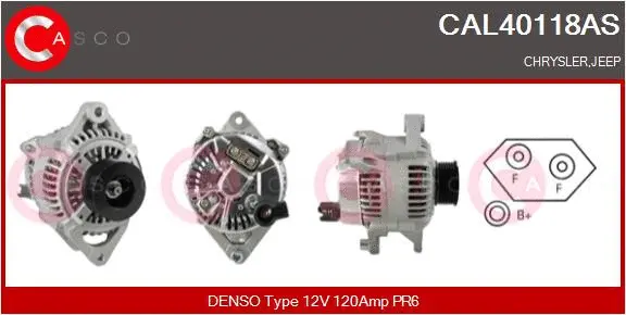Alternator (CAL40118AS)