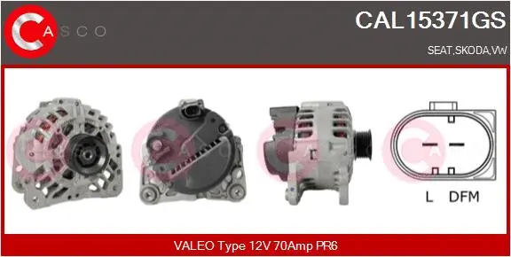 Alternator (CAL15371GS)