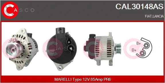 Alternator (CAL30148AS)