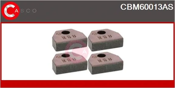 Carbon Brush, starter (CBM60013AS)