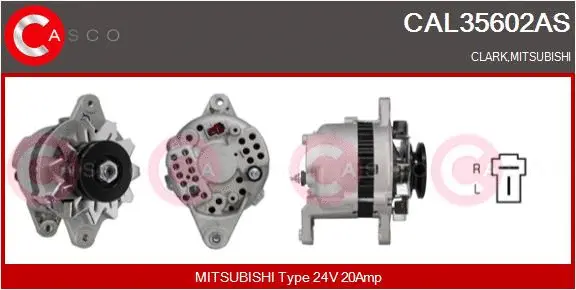 Alternator (CAL35602AS)