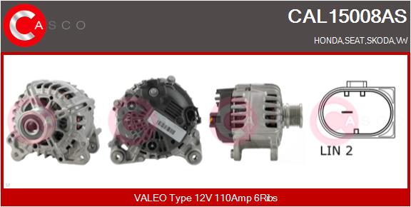 Alternator (CAL15008AS)