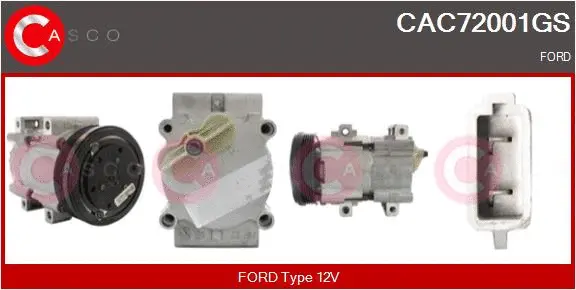 Compressor, air conditioning (CAC72001GS)
