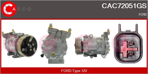 Compressor, air conditioning (CAC72051GS)