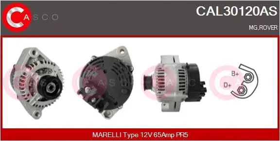 Alternator (CAL30120AS)