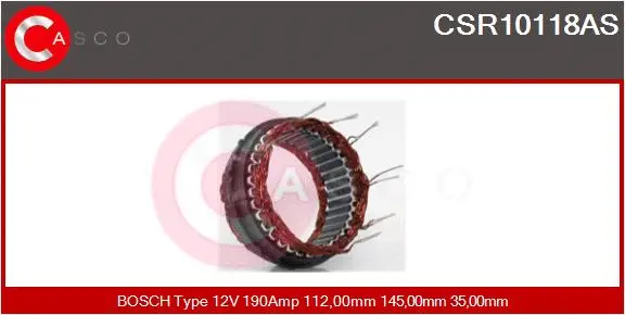 Stator, alternator (CSR10118AS)