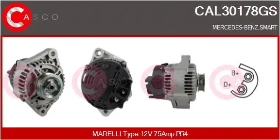 Alternator (CAL30178GS)