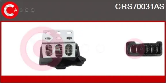 Resistor, interior blower (CRS70031AS)