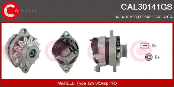 Alternator (CAL30141GS)