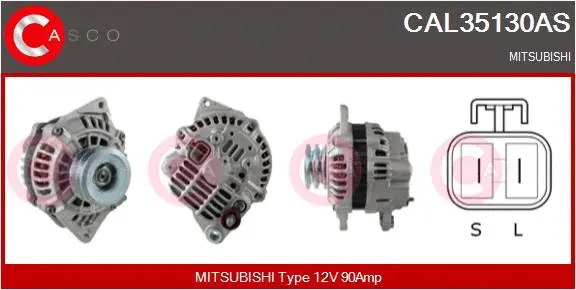 Alternator (CAL35130AS)