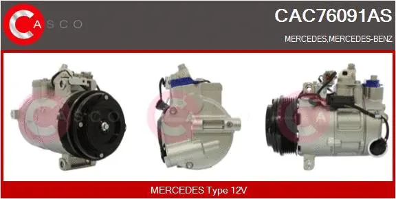 Compressor, air conditioning (CAC76091AS)