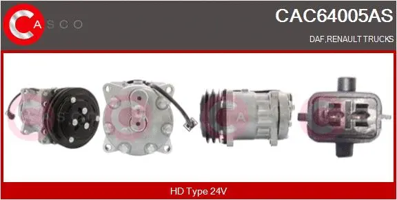 Compressor, air conditioning (CAC64005AS)