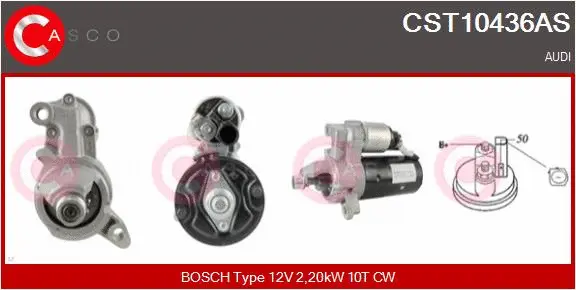 Starter (CST10436AS)