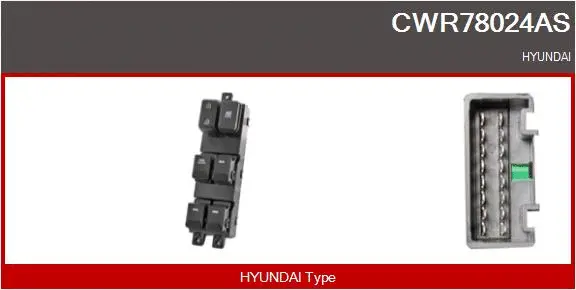 Switch, window regulator (CWR78024AS)