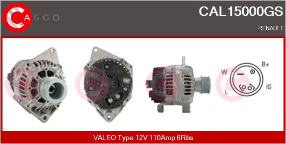 Alternator (CAL15000GS)