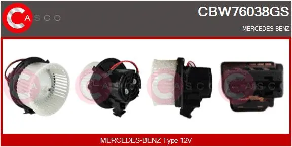 Interior Blower (CBW76038GS)