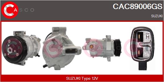Compressor, air conditioning (CAC89006GS)