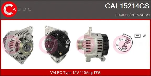 Alternator (CAL15214GS)