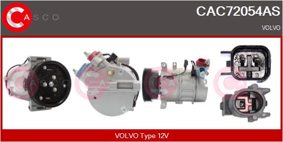 Compressor, air conditioning (CAC72054AS)