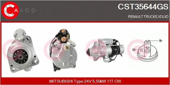 Starter (CST35644GS)