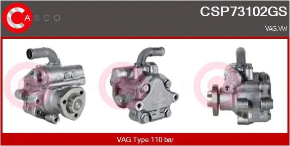 Hydraulic Pump, steering (CSP73102GS)