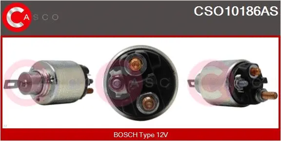 Solenoid Switch, starter (CSO10186AS)