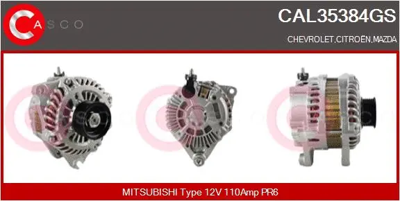 Alternator (CAL35384GS)