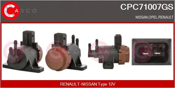 Pressure Converter, exhaust control (CPC71007GS)