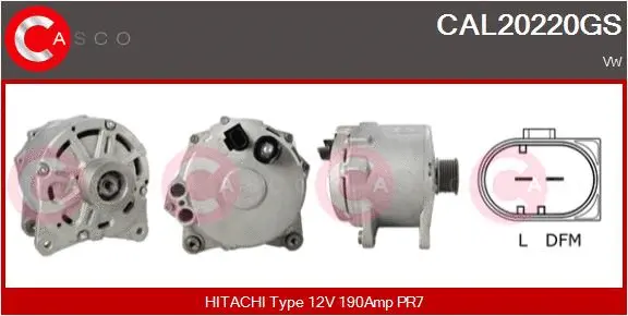 Alternator (CAL20220GS)