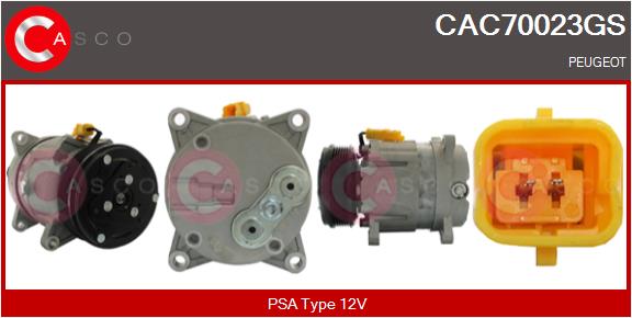 Compressor, air conditioning (CAC70023GS)