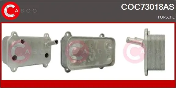 Oil Cooler, engine oil (COC73018AS)