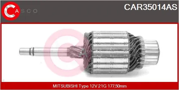 Armature, starter (CAR35014AS)