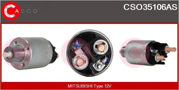 Solenoid Switch, starter (CSO35106AS)