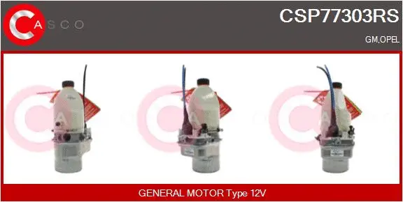 Hydraulic Pump, steering (CSP77303RS)