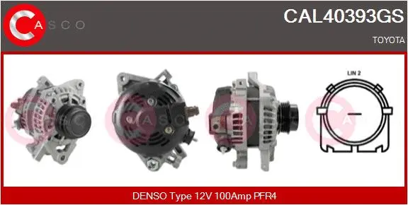 Alternator (CAL40393GS)