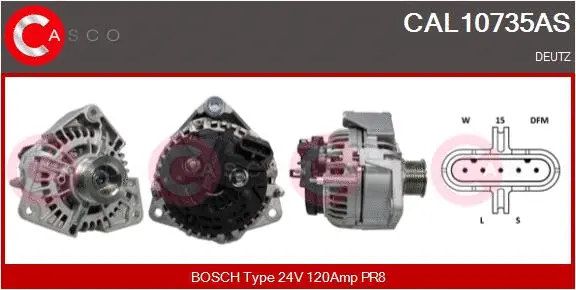 Alternator (CAL10735AS)