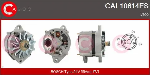 Alternator (CAL10614ES)