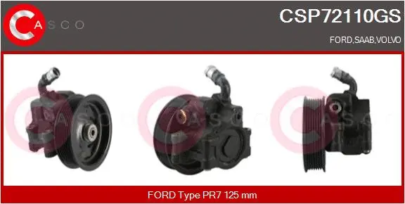 Hydraulic Pump, steering (CSP72110GS)