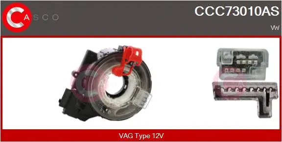 Clockspring, airbag (CCC73010AS)