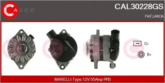 Alternator (CAL30228GS)