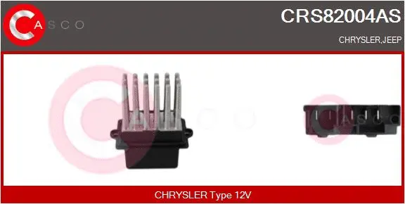 Resistor, interior blower (CRS82004AS)