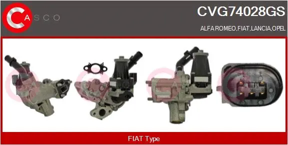 EGR Valve (CVG74028GS)