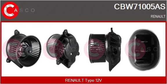 Interior Blower (CBW71005AS)